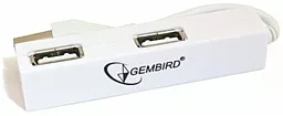 хаб Gembird UH-008-W White - миниатюра 2