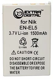 Акумулятор для фотоапарата Nikon EN-EL5 (1500 mAh) BDN2533 ExtraDigital