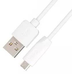 Кабель USB Gelius GP-UC115 One Micro USB Cable White