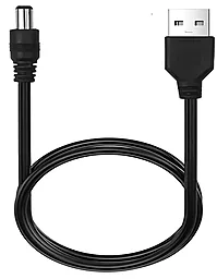 Кабель USB EasyLife USB-A - DC 5.5x2.1mm cable с преобразователем 5V -> 9V black - миниатюра 3