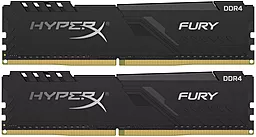 Оперативная память HyperX 64 GB (2х32GB) DDR4 2666MHz Fury Black (HX426C16FB3K2/64)