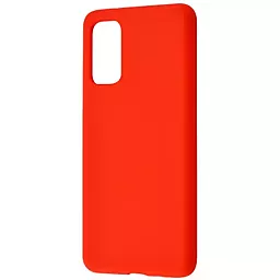 Чехол Wave Full Silicone Cover для Samsung Galaxy S20 Red