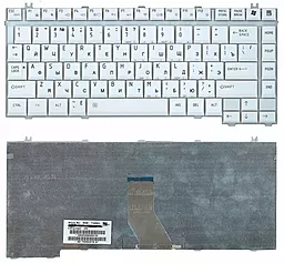 Клавіатура для ноутбуку Toshiba Qosmio F20 / NSK-T4M01