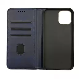 Чехол-книжка 1TOUCH Premium для iPhone 12 Pro Max (Dark Blue) - миниатюра 2