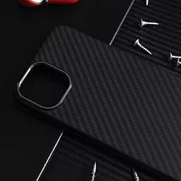 Чехол K-DOO Kevlar Series for iPhone 13  Black - миниатюра 2