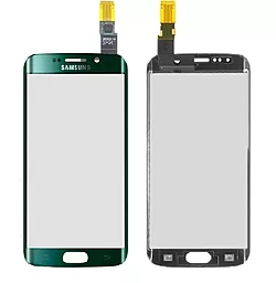Сенсор (тачскрин) Samsung Galaxy S6 EDGE G925F Green