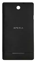 Задняя крышка корпуса Sony Xperia E C1503, C1504, C1505 / Xperia E Dual C1604, C1605 Black