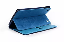 Чохол для планшету Tuff-Luv Manhattan Leather Case Cover with Sleep Function for Apple iPad Mini Navy / Sky Blue (I7_23) - мініатюра 2