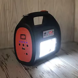 Фонарик Solar Light RT-909BT с солнечной панелью (Радио Bluetooth встроенный аккумулятор LED лампы MP3) - миниатюра 4