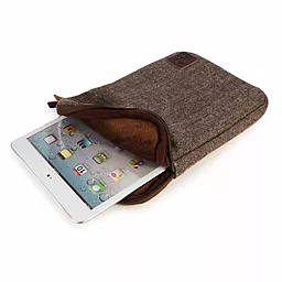 Чехол для планшета Tuff-Luv Herringbone Tweed Sleeve Case Cover 7" Devices Including Brown (A3_18) - миниатюра 2