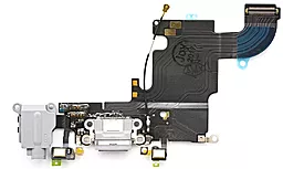 Нижній шлейф Apple iPhone 6S з роз'ємом зарядки, навушників, мікрофоном Space Grey