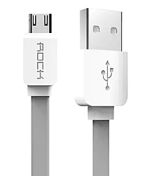 USB Кабель Rock micro USB Cable Grey