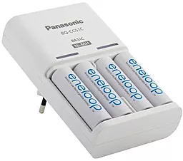 Зарядное устройство Panasonic BQ-CC51C Basic USB Charger + Eneloop 4x(AA) 2000 mAh (K-KJ51MCD40E)