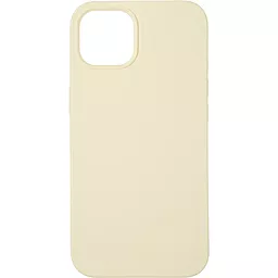 Чехол 1TOUCH Original Full Soft Case for iPhone 13  Mellow Yellow (Without logo)