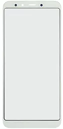 Корпусное стекло дисплея Xiaomi Mi A2, Mi 6X (с OCA пленкой) (original) White