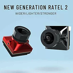Камера Caddx Ratel 2 V2 2,1 мм, объектив 16:9/4:3, NTSC/PAL Black - миниатюра 5
