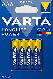 Батарейки Varta AAA / LR3 Longlife Power 8шт