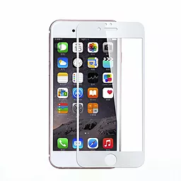 Защитное стекло IMAX 3D Silicone Full Frame Glass Apple iPhone 7, iPhone 8 White - миниатюра 3