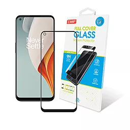 Защитное стекло Global Full Glue для OnePlus Nord N100  Black (1283126513466)