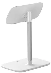 Настольний держатель Baseus Indoorsy Youth Tablet Desk Stand White (SUZJ-02) - миниатюра 3