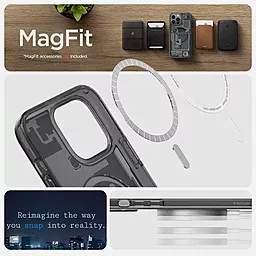 Чехол Spigen Ultra Hybrid MagFit Zero One для Apple iPhone 13 Pro Max Black (ACS05450) - миниатюра 2