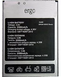 Аккумулятор Ergo B502 (2000 mAh) 12 мес. гарантии
