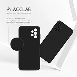 Чехол ACCLAB SoftShell для Samsung Galaxy A13 4G Black - миниатюра 5