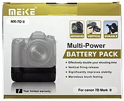 Батарейный блок Canon EOS 7D Mark II / BG-E16 (DV00BG0048) Meike - миниатюра 6