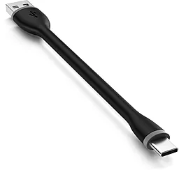 Кабель USB Satechi Flexible Charging Type-C Cable 0.15 m Black (ST-FCC6B) - миниатюра 3