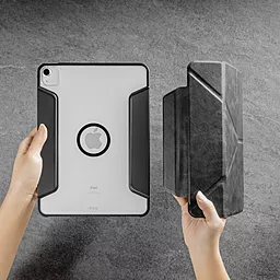 Чехол для планшета SwitchEasy VIVAZ+M Detachable Folding Folio Case Graphite для Apple iPad Pro 12.9" 2022-2021 (MPD212105GP22) - миниатюра 9