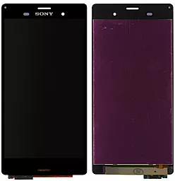 Дисплей Sony Xperia Z3, Xperia Z3 Dual (D6603, D6616, D6633, D6643, D6646, D6653, D6683, SO-01G, SOL26) з тачскріном, оригінал, Black