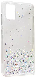 Чехол Epik Star Glitter Samsung A025 Galaxy A02s Clear