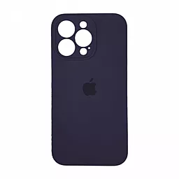 Чехол Silicone Case Full Camera для Apple iPhone 15 Pro Max New Purple
