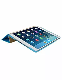 Чехол для планшета JisonCase Executive Smart Cover for iPad Air Blue [JS-ID5-01H40] - миниатюра 9
