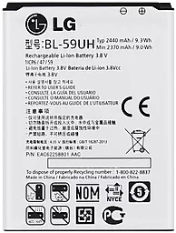 Аккумулятор LG G2 mini D620 / BL-59UH (2440 mAh) 12 мес. гарантии - миниатюра 2
