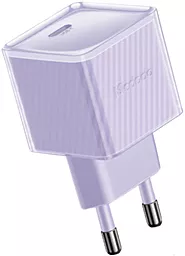 Мережевий зарядний пристрій McDodo 20W GaN PD USB-C Purple (CH-3773)