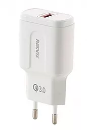 Сетевое зарядное устройство с быстрой зарядкой Remax RP-U16 Quick Charge 3A White - миниатюра 2