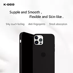 Чехол K-DOO Mag iCoat для iPhone 14 Pro Black (00-00024322) - миниатюра 3
