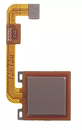 Шлейф Xiaomi Redmi Note 4X / Redmi Note 4 Global (2017) зі сканером відбитка пальця, Original Gold