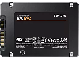 SSD Накопитель Samsung 870 EVO 4 TB (MZ-77E4T0BW) - миниатюра 4