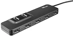 USB хаб Trust Oila 7 Port USB 2.0 Black (20576)