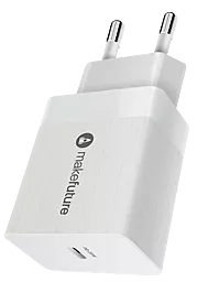 Сетевое зарядное устройство MAKE 25w PD USB-C home charger white (MCW-311PWH) - миниатюра 3