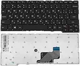 Клавіатура для ноутбуку Lenovo Yoga 300-11IBY, 300-11IBR Black