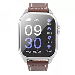 Смарт-годинник Hoco Smart Sports Watch Y17 (Call Version) Silver