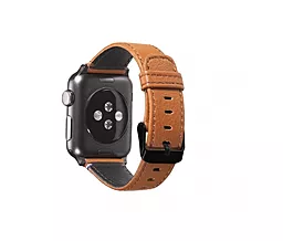 Сменный ремешок для умных часов Apple Watch Napa Leather 38mm Brown (D5AW38SP1BN) - миниатюра 4