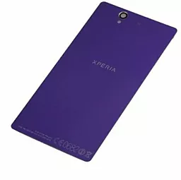 Задняя крышка корпуса Sony Xperia Z C6602 L36h / C6603 L36i / C6606 L36a со стеклом камеры Purple