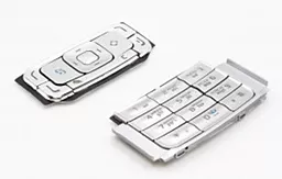 Клавиатура Nokia N95 Silver