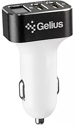 Автомобильное зарядное устройство Gelius Pro Wolt LCD GP-CC005 2USB 3.1A + Lightning Cable White - миниатюра 5