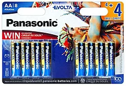 Батарейки Panasonic Evolta AA/LR06 BL 8 шт