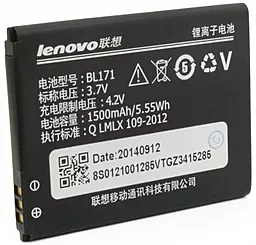 Аккумулятор Lenovo A390 IdeaPhone / BL171 / BML6371 (1500 mAh) ExtraDigital